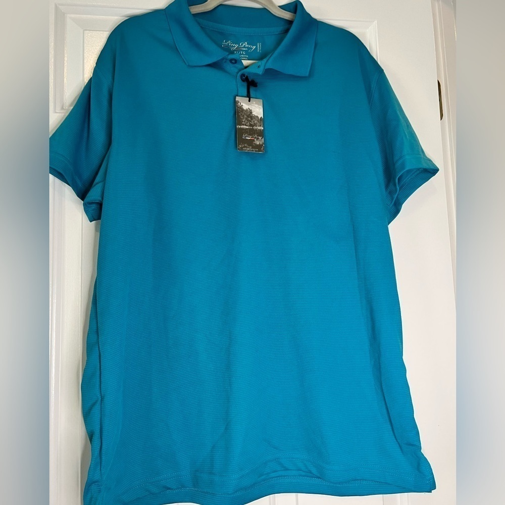 Ping Pong Tech Blue Polo XL NWT